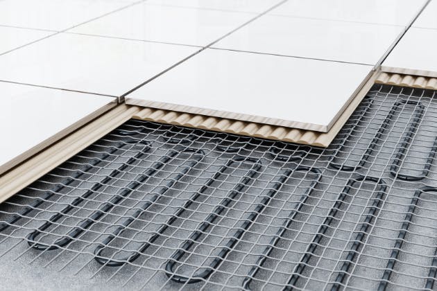 types of underfloor heating systems