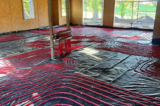 underfloor heating Fife